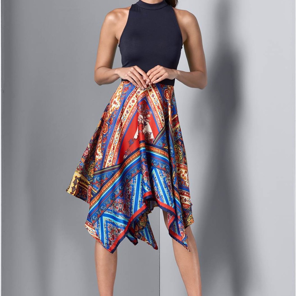 NWOT Handkerchief Hem Dress - Large